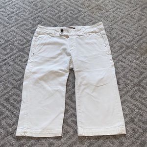 Women’s Paige Premium Denim long white shorts